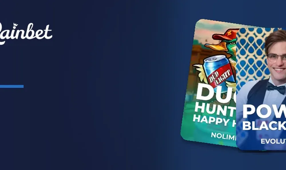 Rainbet Willkommensbonus 100 Prozent plus Freispiele und Rakeback bis 70 Prozent