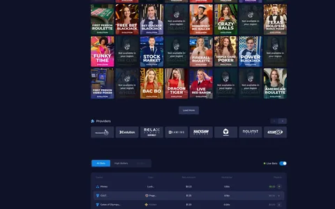 Live-Blackjack bei Rainbet